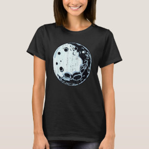 Moon Lunar Art Humour Women Proud T-Shirt