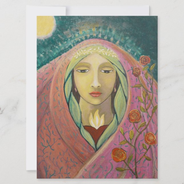 Moon Magdalene 6.5" x 8.75" card (Front)