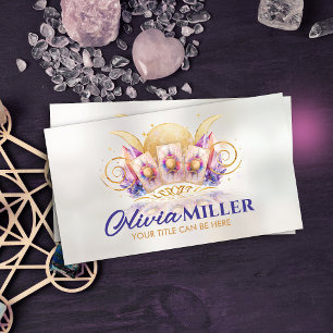 Moon Magic - Oracle Cards, Ball and Crystals Business Card