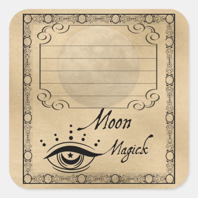 MOON MAGICK ÉTIQUETTE (Devant)