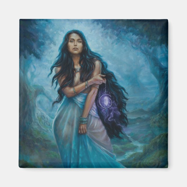 Moon Maiden Magnet (Front)