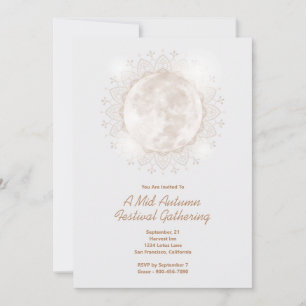 Moon Mandala Invitation de la Moon