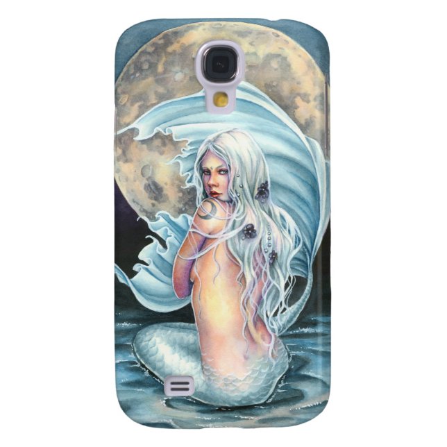 Moon Mermaid iPhone 3 Case (Back)