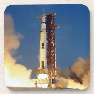Moon Mission Spacecraft Ground View Beverage Coast Coaster