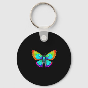 Moon Moth Whimsigoth Keychain