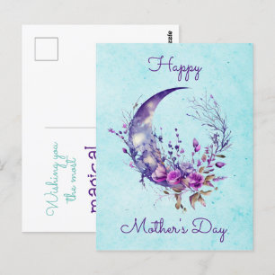 Moon Mother's Day Postcard