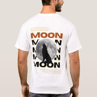 Moon – Mystical Night Sky Graphic T-Shirt