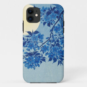 Moon Night Evening Tree Blue Moonlit iPhone 11 Case