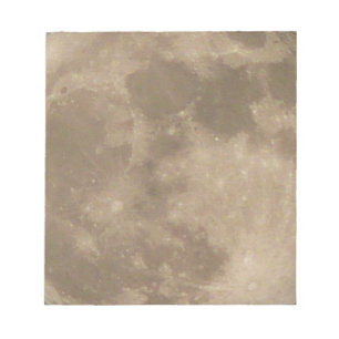 Moon Notepad Full Moon Notepads Fun Moon Gifts