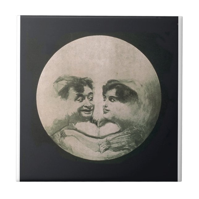 Moon Optical Illusion Tile (Front)