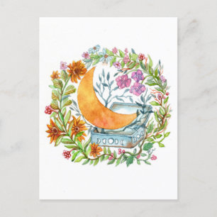 Moon out of the Box Postcard