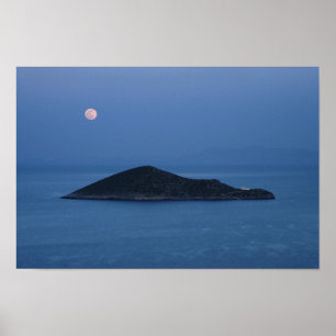 Moon Over Agia Kyriaki Poster