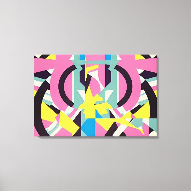 Moon Over My Memphis Canvas Print (Front)