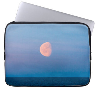 Moon Over the Bering Sea   Russia Far East Laptop Sleeve
