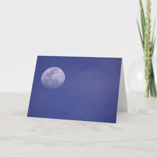 Moon Over the Galapagos Islands, Ecuador Card
