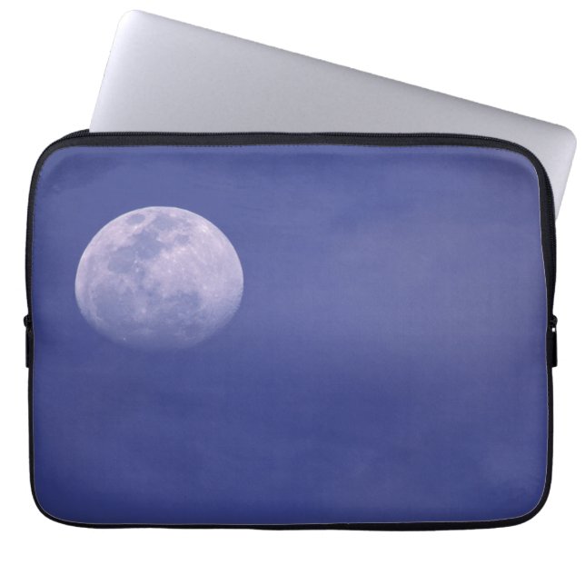 Moon Over the Galapagos Islands, Ecuador Laptop Sleeve (Front)