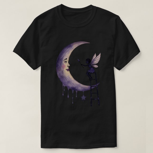 Moon Painter T-Shirt (Design Front)