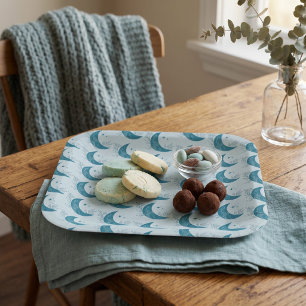Moon Paper Plate