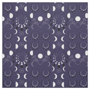 Moon Phase and Datura Fabric