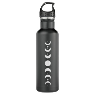 Moon Phase Cycle Phases Of The Moon Astronomy Star 710 Ml Water Bottle