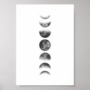 Moon Phase Wall Art