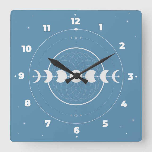 Moon Phase Wall Clock (Front)