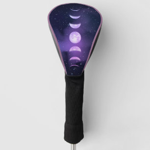 Moon Phases Cool Astronomy Golf Head Cover