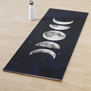 Moon Phases Cosmic Yoga Mat