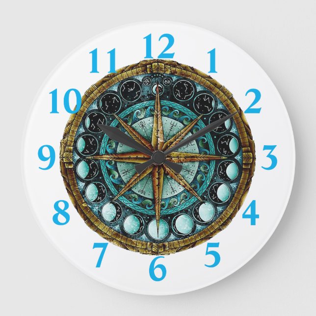 Moon Phases Large Clock (Front)