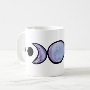 Moon Phases MoonChild art purple                   Coffee Mug