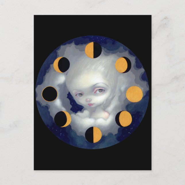 "Moon Phases" Postcard (Front)