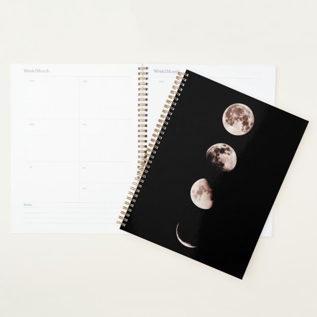 Moon Phases Wall Art – Celestial Home Decor Planner (Display)