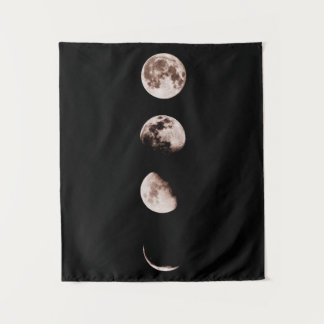 Moon Phases Wall Art – Celestial Home Decor Tapestry