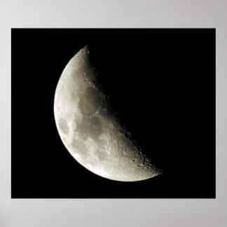 Moon Photography Poster
