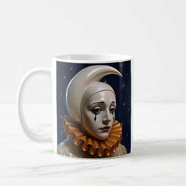 Moon Pierrot Coffee Mug (Left)