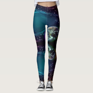 Moon, Planet and Stars Leggings