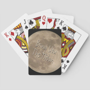 Moon Playing Cards Full Moon Cards Moon Gifts
