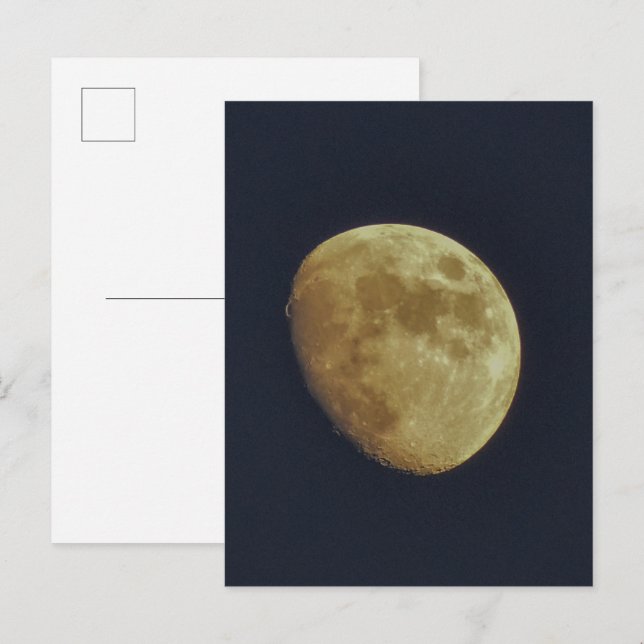 Moon  postcard (Front/Back)