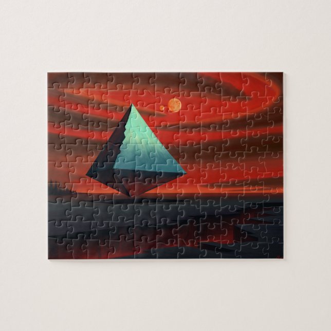 Moon Pyramid Jigsaw Puzzle (Horizontal)