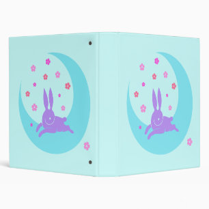 Moon rabbit folder binder