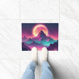 moon rising doormat