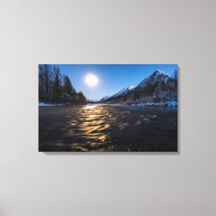 Moon River Canvas Print