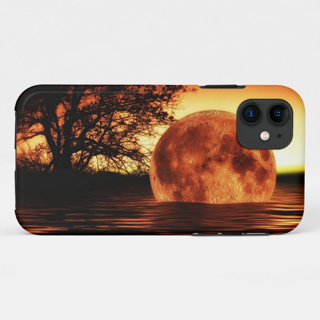 Moon River Falling Case-Mate iPhone Case (Back (Horizontal))