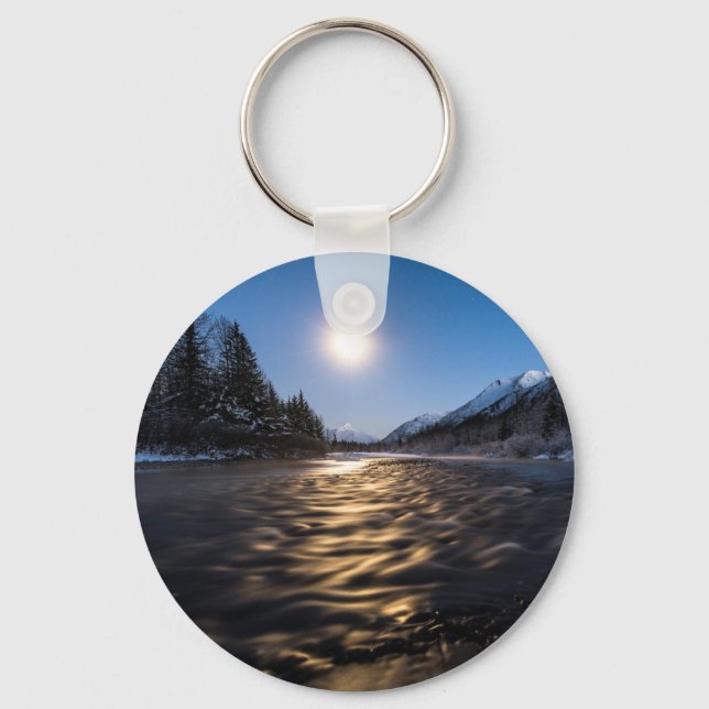 Moon River Keychain (Front)