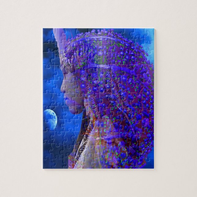 Moon Shadow Jigsaw Puzzle (Vertical)