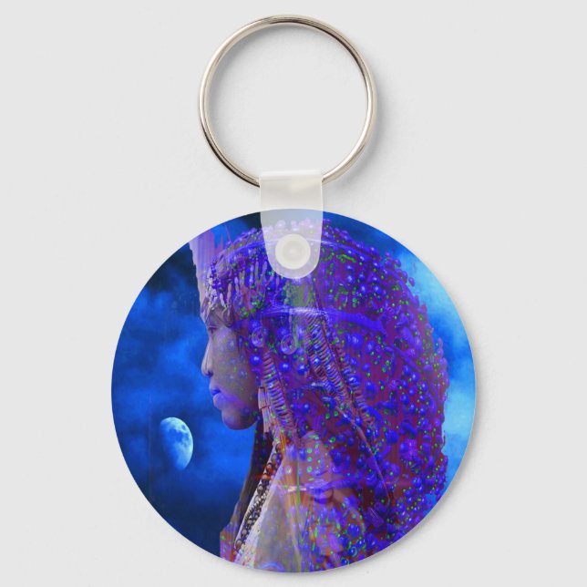 Moon Shadow Keychain (Front)