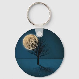 Moon Shadow Keychain