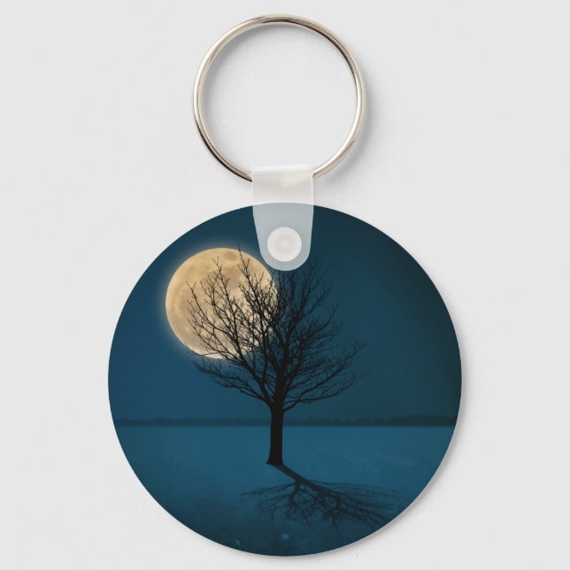 Moon Shadow Keychain (Front)