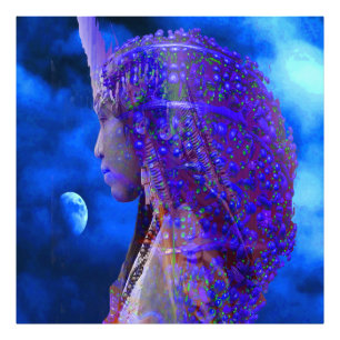 Moon Shadow Photo Print