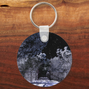 Moon Shadows -  Keychain